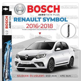 Bosch Renault Symbol Muz 2016-2020 Silecek Takımı