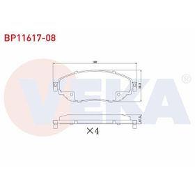 Bosch Renault Trafic 2.0 dCi 2010-2014 Ön Fren Balatası