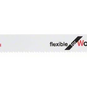 Bosch S 1122 VF Flexible Ahşap Ve Metal İçin 5'li Tilki Kuyruğu Bıçağı