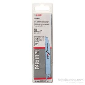 Bosch S 123 XF Progressor Metal İçin 25'li Tilki Kuyruğu Bıçağı
