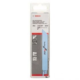 Bosch S 922 EF Flexible Metal İçin 25'li Tilki Kuyruğu Bıçağı