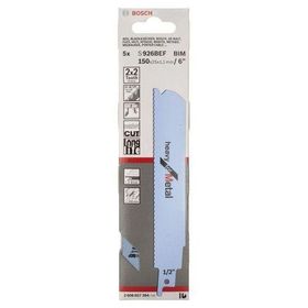 Bosch S 926 BEF 5'li Heavy Metal Panter Testere Bıçağı