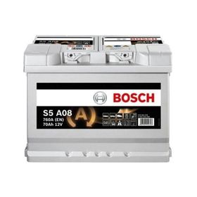 Bosch S5 A08 760A 70Ah 12V AGM Akü