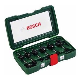 Bosch Şaftlı 8 mm 12 Parça Karışık Freze Ucu Seti