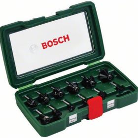 Bosch Şaftlı 8 mm 12 Parça Karışık Freze Ucu Seti