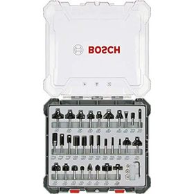 Bosch Şaftlı 8 mm 15 Parça Karışık Freze Ucu Seti