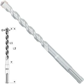 Bosch SDS Plus 1 10x100x160 mm Taş Beton Matkap Uç