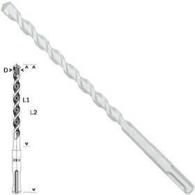Bosch SDS-Plus-1 10x150x210 mm Taş Beton Matkap Uç