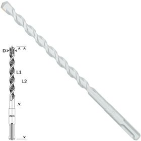 Bosch SDS-Plus-1 10x150x210 mm Taş Beton Matkap Uç