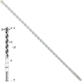 Bosch Sds Plus 1 10x400x460 mm Taş Beton Matkap Ucu