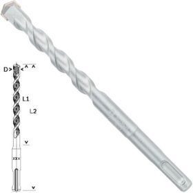 Bosch SDS-Plus-1 12x100x160 mm Taş Beton Matkap Uç