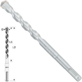 Bosch SDS-Plus-1 12x100x160 mm Taş Beton Matkap Uç