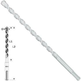 Bosch SDS-Plus-1 12x200x260 mm Taş Beton Matkap Uç