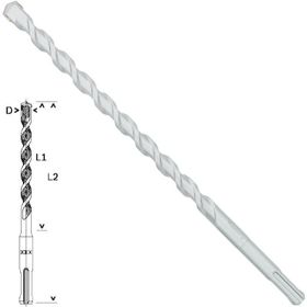 Bosch SDS-Plus-1 12x200x260 mm Taş Beton Matkap Uç