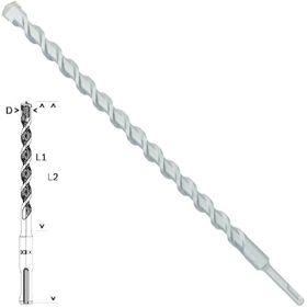 Bosch SDS Plus 1 22x400x460 mm Taş Beton Matkap Uç