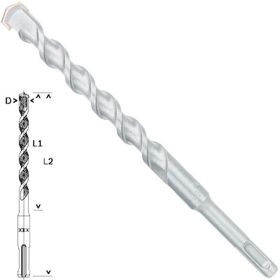 Bosch SDS Plus 1 Taş ve Beton 16x150x210mm Matkap Ucu