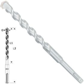Bosch SDS Plus 1 Taş ve Beton 16x150x210mm Matkap Ucu