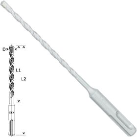 Bosch SDS Plus 1 Taş ve Beton 5x100x160mm Matkap Ucu