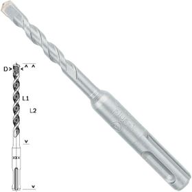 Bosch SDS Plus 1 Taş ve Beton 6x50x110mm Matkap Ucu