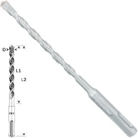 Bosch SDS Plus 1 Taş ve Beton 7x100x160mm Matkap Ucu