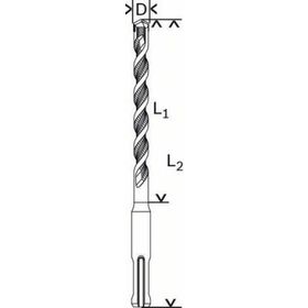 Bosch Sds Plus 10x160 cm Matkap Uçları