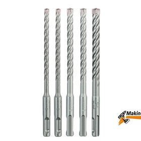 Bosch Sds Plus-5x Beton 5'li Matkap Ucu