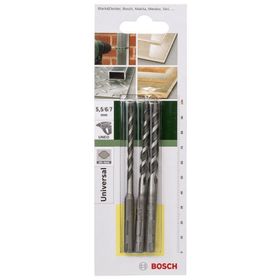 Bosch SDS-QUİCK Uneo 5.5-6-7 mm İçin Beton Seti