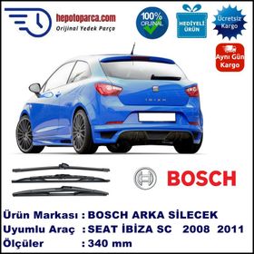 Bosch Seat 340 mm Arka Silecek Süpürgesi