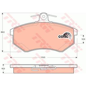 Bosch Seat Cordoba 1.6 2003-2009 Ön Fren Balatası