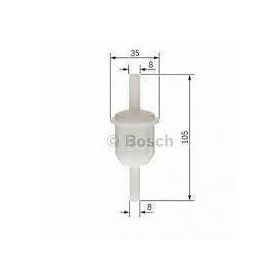 Bosch Seat Ibiza 1.2 1984-1993 Benzin Filtresi