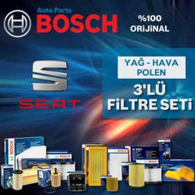 Bosch Seat İbiza 1.2 TSI 2011 2014 Filtre Bakım Seti