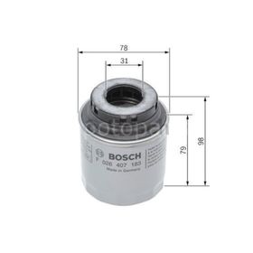 Bosch Seat Leon 1.4 TSI 2007-2012 Yağ Filtresi