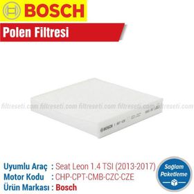 Bosch Seat Leon 1.4 TSI Polen Filtresi