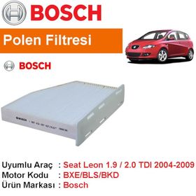 Bosch Seat Leon 1.9 TDI Polen Filtresi