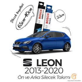 Bosch Seat Leon 2013-2020 Aerotwin Ön Arka Silecek Takımı