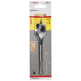 Bosch Self Cut Speed Serisi Ahşap İçin Yaprak 26x152 mm Matkap Ucu