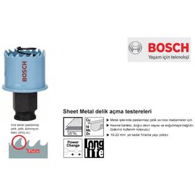 Bosch Sheet Metal 33 mm Panç