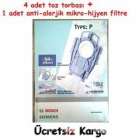 Bosch Siemens Type-P Ergomax Toz Süpürge Torbası