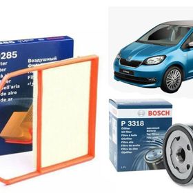 Bosch Skoda Citigo 1.0 Filtre Bakım Seti Hava ve Yağ Filtresi