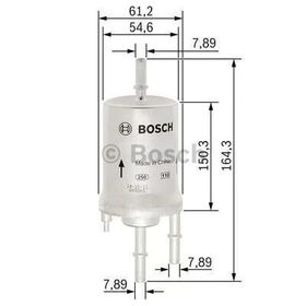 Bosch Skoda Fabia 1.2 2009-2014 Benzin Filtresi