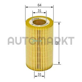 Bosch Skoda Fabia 1.2 Combi 2003-2004 Yağ Filtresi