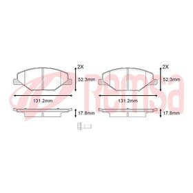 Bosch Skoda Fabia 1.4 1999-2007 Ön Fren Balatası