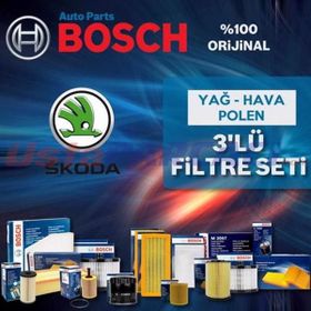 Bosch Skoda Fabia 1.4 2000 2008 UP463779 Filtre Bakım Seti