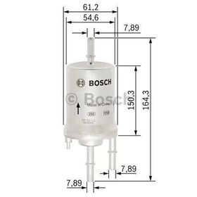 Bosch Skoda Fabia 1.6 2007-2010 Benzin Filtresi