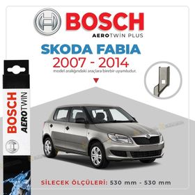 Bosch Skoda Fabia Muz 2007-2013 Silecek Takımı