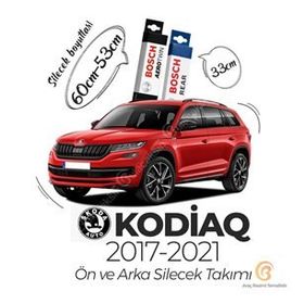 Bosch Skoda Kodiaq Ön Arka 2017-2021 Aerotwin Silecek