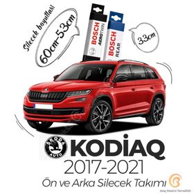Bosch Skoda Kodiaq Ön Arka 2017-2021 Aerotwin Silecek