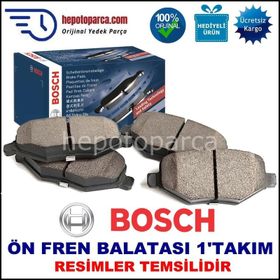 Bosch Skoda Octavia 1.6 TDI 2009-2013 Ön Fren Balatası