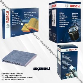 Bosch Skoda Octavia 1.6 TDI 2013 2017 Filtre Bakım Seti
