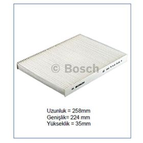 Bosch Skoda Roomster 1.2 Polen Filtresi